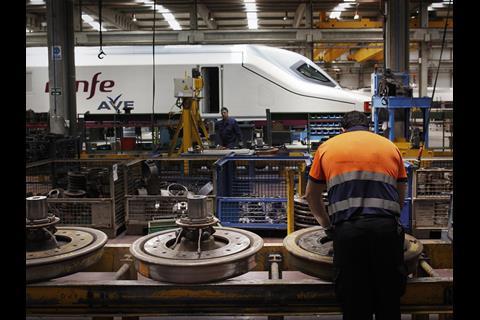 Talgo has reported a 3·8% year-on-year increase in profit to €61·9m for 2016.